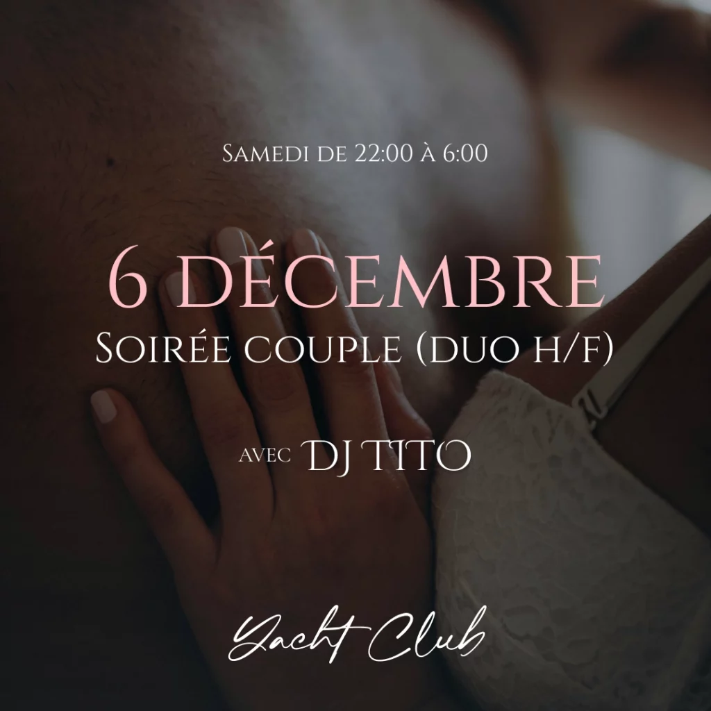 Soirée libertine du 06.12.2025